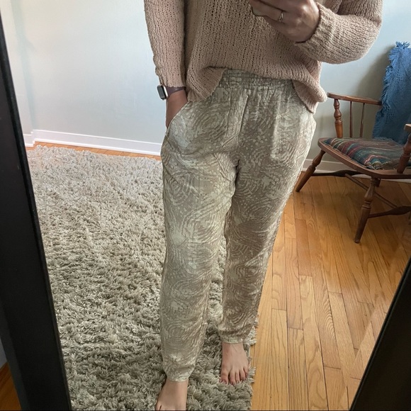 Anthropology Hei Hei Rayon Jogger Pant - Picture 3 of 7